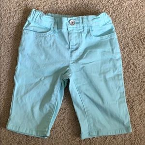 Light blue girls Bermuda shorts